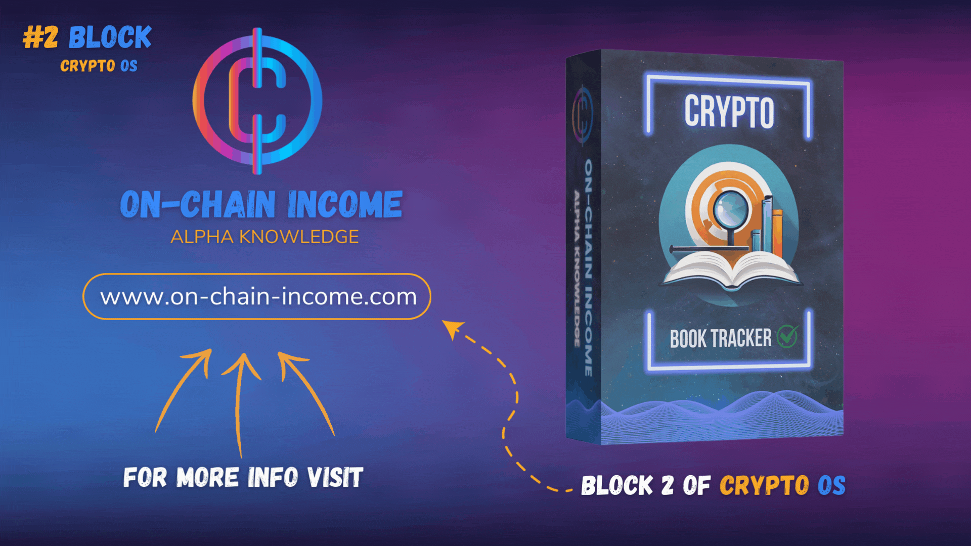 On-Chain Income – Crypto Book Tracker