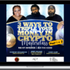 Buy The Hood LLC – 3 Ways To Triple Your Money In Crypto Combo Course Part 1 & 2